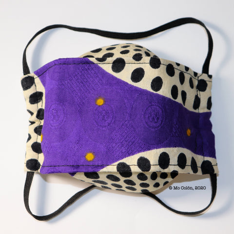 Royal PurpleDot Mask